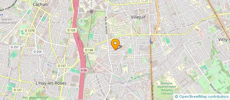 localisation de l'entreprise MONSIEUR MOHAMMED BOUKERNOUS  VILLEJUIF