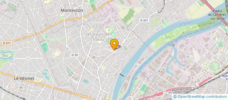 localisation de l'entreprise MONSIEUR MOHAMMED BOUKHANENE à MONTESSON