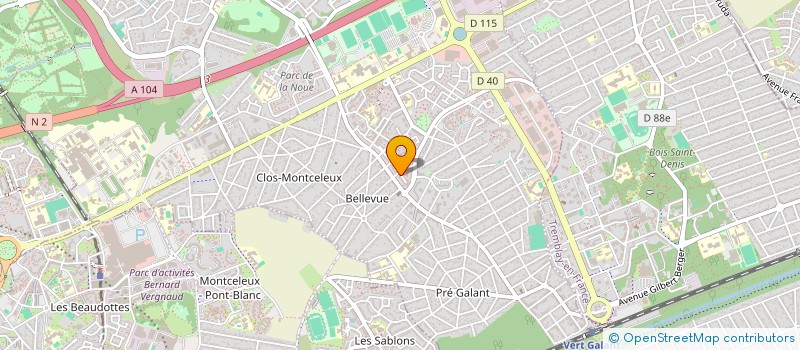 localisation de l'entreprise MONSIEUR MOHAMMED BOUKHEDIMI à VILLEPINTE