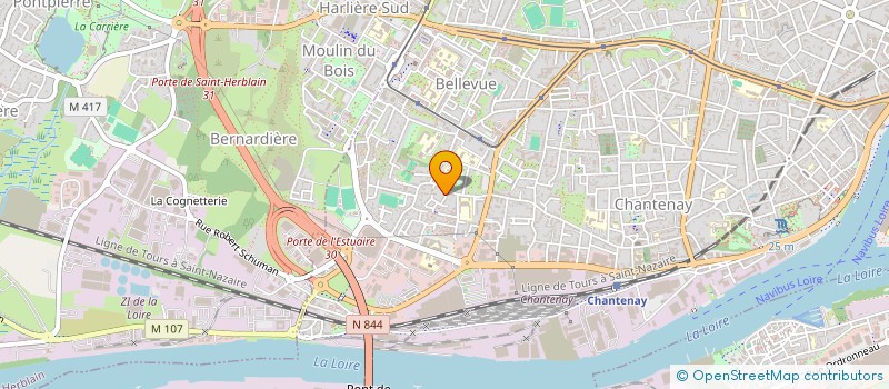 localisation de l'entreprise MONSIEUR MOHAMMED BOUKHENOUFA  NANTES