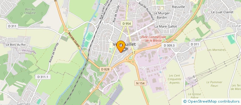 localisation de l'entreprise MONSIEUR MOHAMMED BOUKLI-HACENE à VERNOUILLET