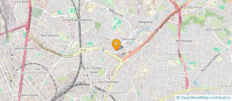 localisation de l'entreprise MONSIEUR MOHAMMED BOULADAS  MARSEILLE