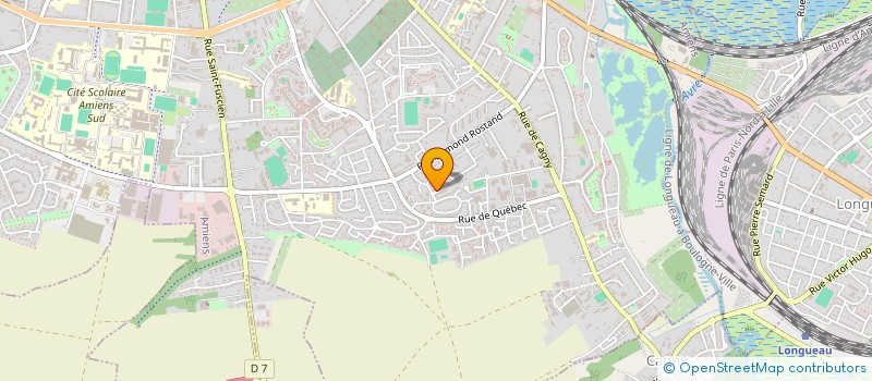 localisation de l'entreprise MONSIEUR MOHAMMED BOULBALI  AMIENS