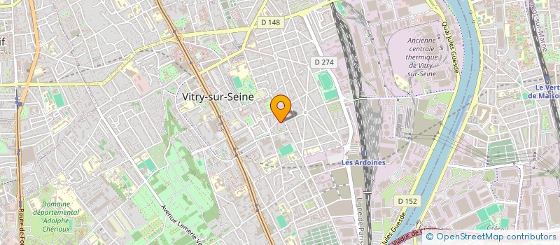 localisation de l'entreprise MONSIEUR MOHAMMED BOULERHCHA à VITRY-SUR-SEINE