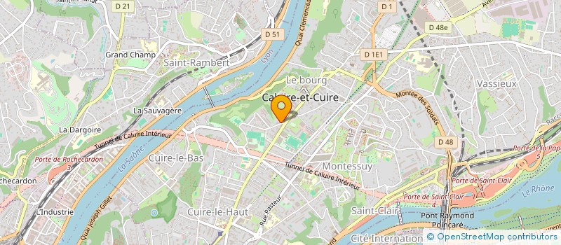 localisation de l'entreprise MONSIEUR MOHAMMED BOUMAHRAT  CALUIRE-ET-CUIRE