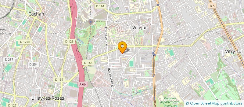 localisation de l'entreprise MONSIEUR MOHAMMED BOUMEHDI à VILLEJUIF