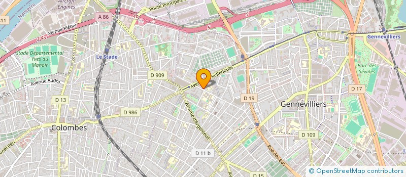 localisation de l'entreprise MONSIEUR MOHAMMED BOUMEZAOUED à ASNIERES-SUR-SEINE