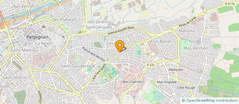 localisation de l'entreprise MONSIEUR MOHAMMED BOUMMOU à PERPIGNAN