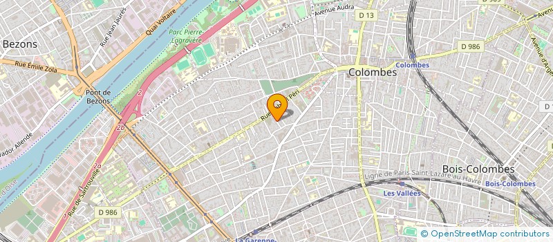 localisation de l'entreprise MONSIEUR MOHAMMED BOURAQADI à COLOMBES