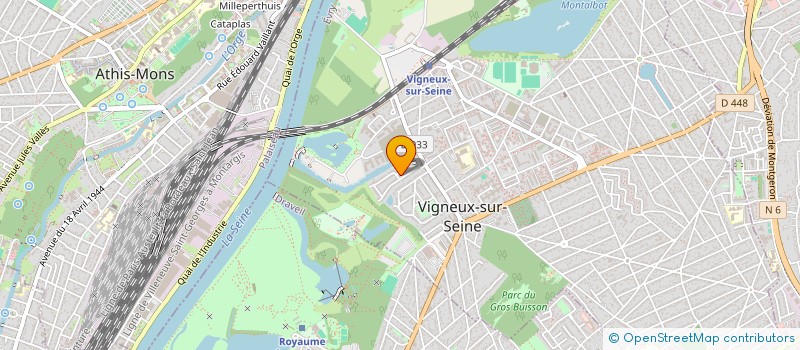 localisation de l'entreprise MONSIEUR MOHAMMED BOURAS à VIGNEUX-SUR-SEINE