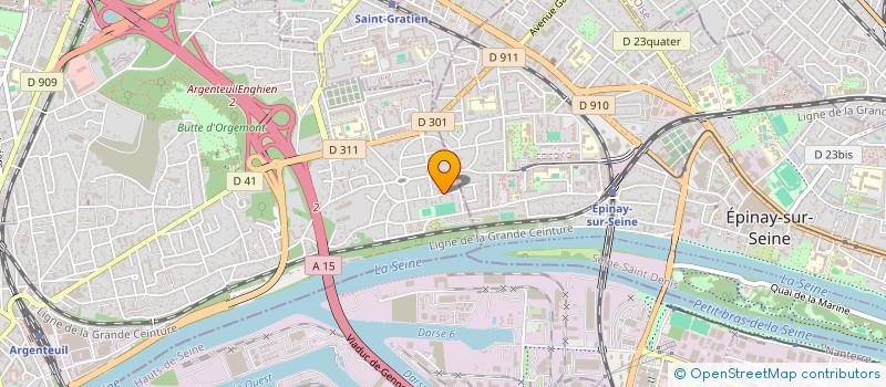 localisation de l'entreprise MONSIEUR MOHAMMED BOURAS  ARGENTEUIL