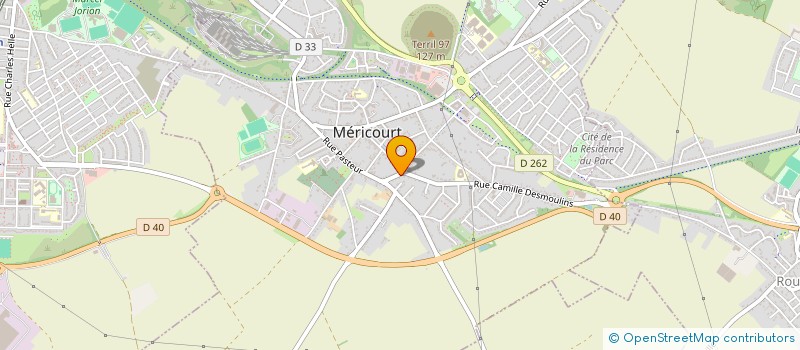 localisation de l'entreprise MONSIEUR MOHAMMED BOURASS  MERICOURT