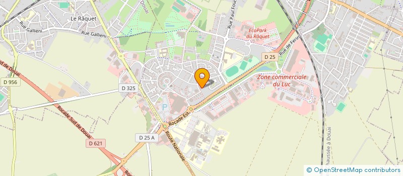 localisation de l'entreprise MONSIEUR MOHAMMED BOUREMEL  SIN-LE-NOBLE