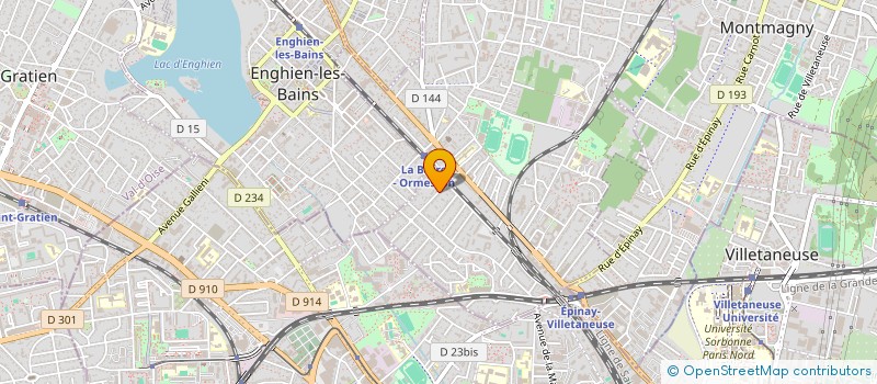 localisation de l'entreprise MONSIEUR MOHAMMED BOURKAIB  DEUIL-LA-BARRE