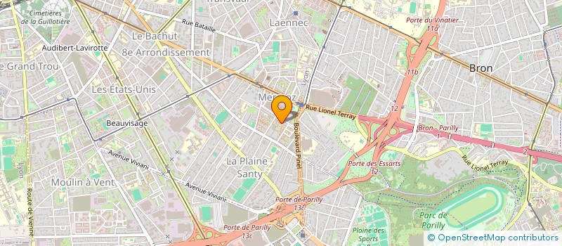 localisation de l'entreprise MONSIEUR MOHAMMED BOUSDIRA  LYON