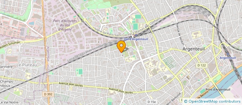 localisation de l'entreprise MONSIEUR MOHAMMED BOUSRIH à ARGENTEUIL