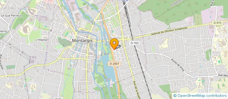 localisation de l'entreprise MONSIEUR MOHAMMED BOUSSETTA à MONTARGIS