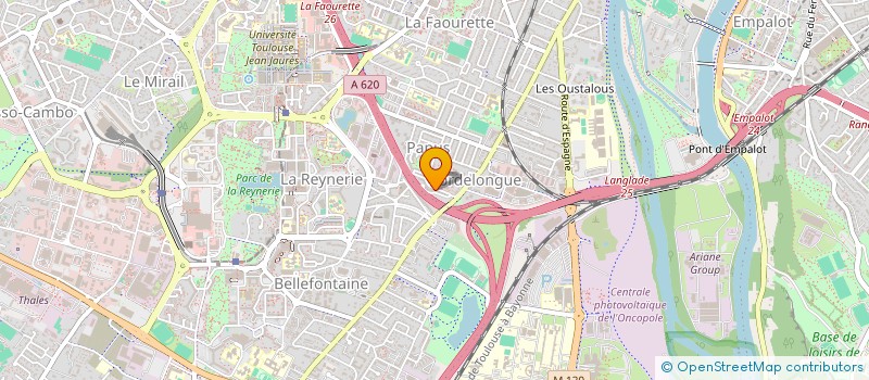 localisation de l'entreprise MONSIEUR MOHAMMED BOUTEFFAH à TOULOUSE