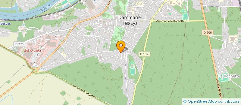 localisation de l'entreprise MONSIEUR MOHAMMED BOUZAYD à DAMMARIE-LES-LYS