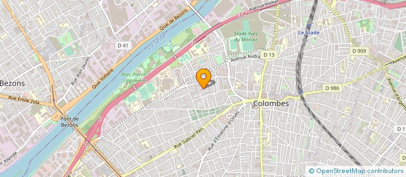 localisation de l'entreprise MONSIEUR MOHAMMED BOUZEGZI  COLOMBES