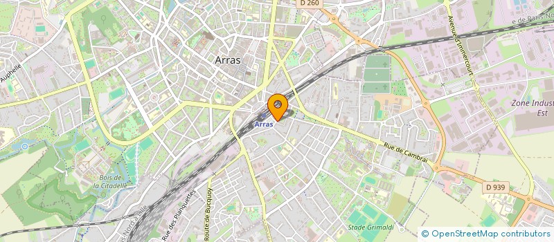 localisation de l'entreprise MONSIEUR MOHAMMED BOUZIANE à ARRAS