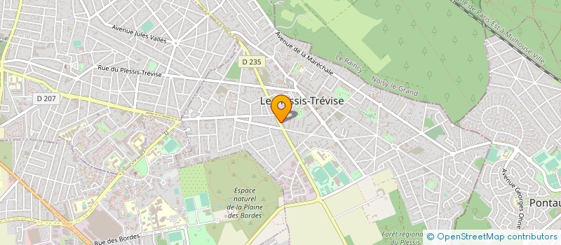 localisation de l'entreprise MONSIEUR MOHAMMED BOUZIANE à LE PLESSIS-TREVISE