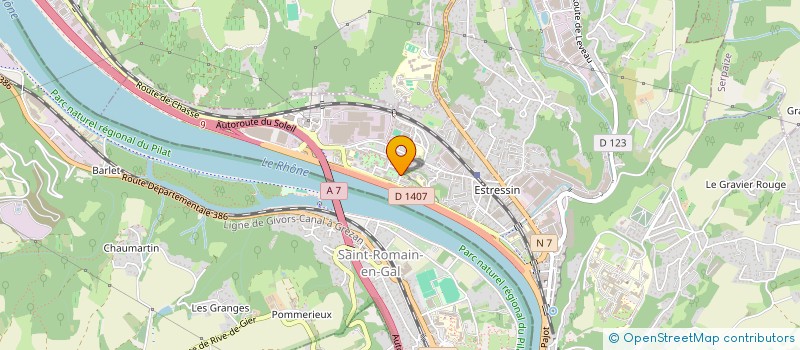 localisation de l'entreprise MONSIEUR MOHAMMED BRAHAMI  VIENNE