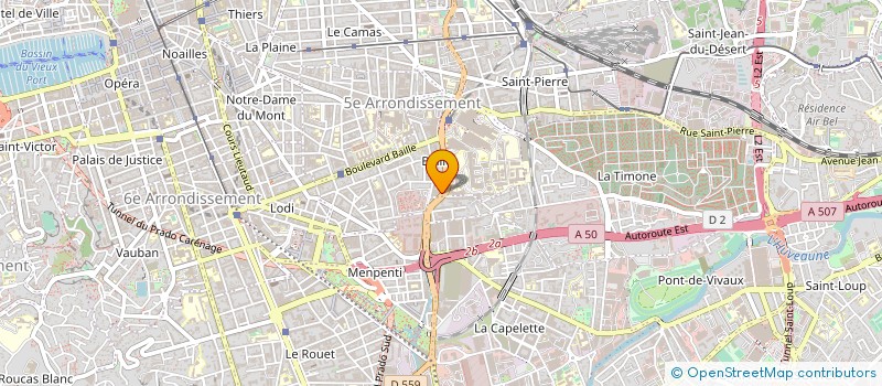 localisation de l'entreprise MONSIEUR MOHAMMED BRAHMA à MARSEILLE