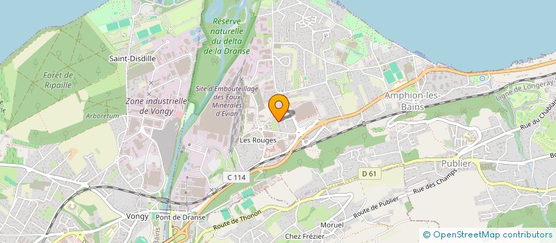 localisation de l'entreprise MONSIEUR MOHAMMED BRAIEK  PUBLIER