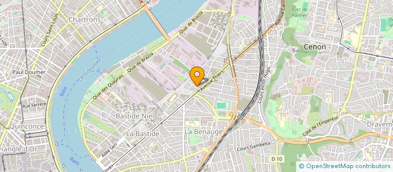 localisation de l'entreprise MONSIEUR MOHAMMED BRIOUEG  BORDEAUX