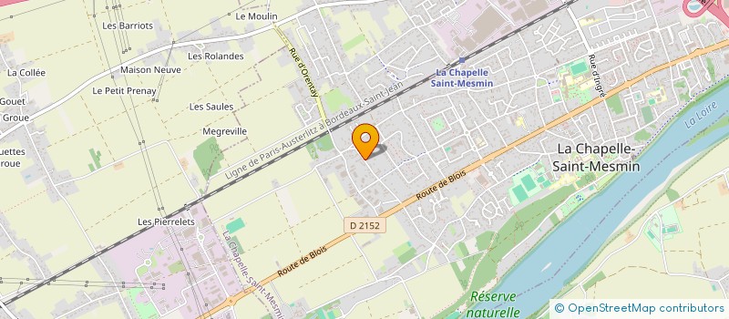 localisation de l'entreprise MONSIEUR MOHAMMED CHABIN à LA CHAPELLE-SAINT-MESMIN