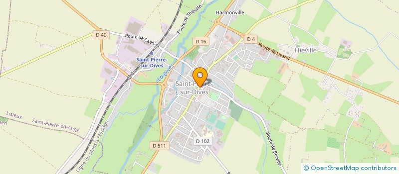 localisation de l'entreprise MONSIEUR MOHAMMED CHAHBOUNE  SAINT-PIERRE-EN-AUGE