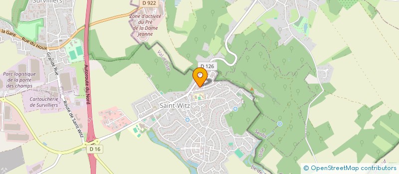 localisation de l'entreprise MONSIEUR MOHAMMED CHAIBI  SAINT-WITZ