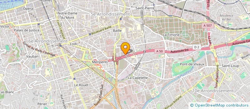 localisation de l'entreprise MONSIEUR MOHAMMED CHAOUANE à MARSEILLE