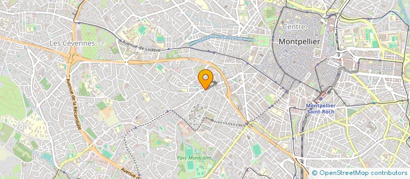 localisation de l'entreprise MONSIEUR MOHAMMED CHAOUCH  MONTPELLIER