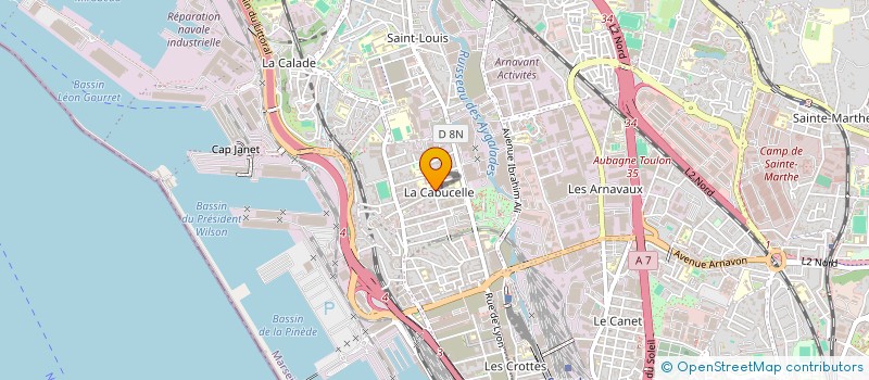 localisation de l'entreprise MONSIEUR MOHAMMED CHEKLALIA à MARSEILLE
