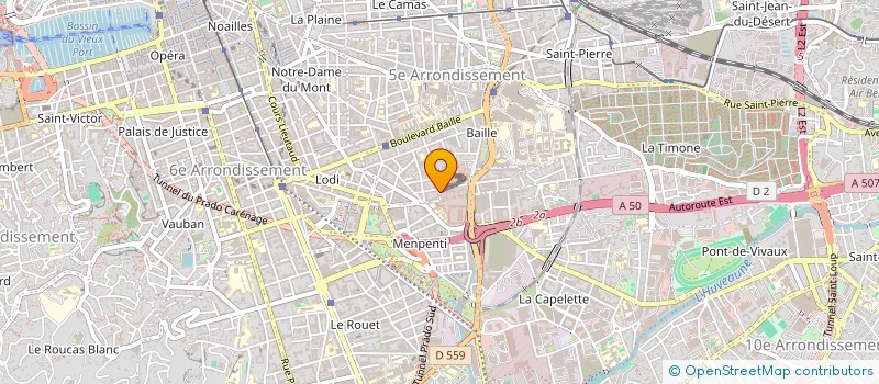 localisation de l'entreprise MONSIEUR MOHAMMED CHELLI à MARSEILLE