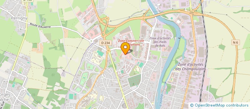 localisation de l'entreprise MONSIEUR MOHAMMED CHENNOUFI à AUXERRE