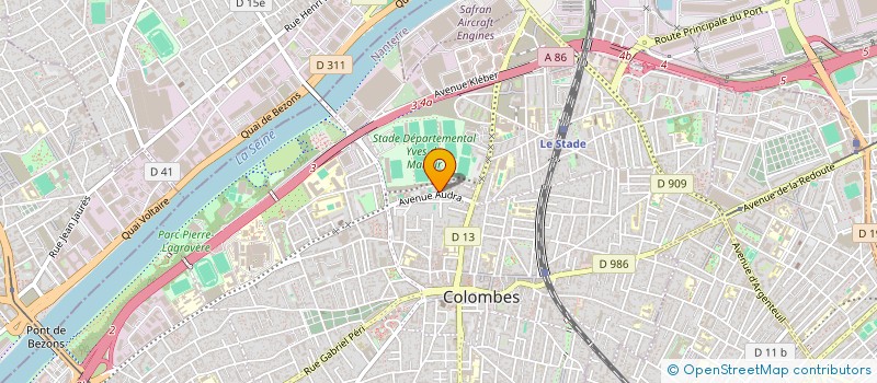 localisation de l'entreprise MONSIEUR MOHAMMED CHIHI à COLOMBES