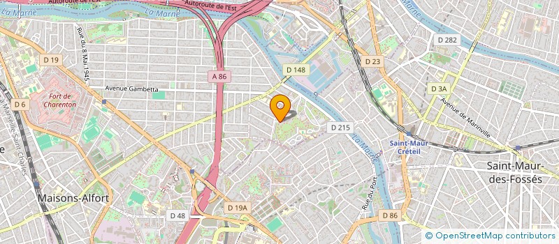 localisation de l'entreprise MONSIEUR MOHAMMED CHIMEK  MAISONS-ALFORT