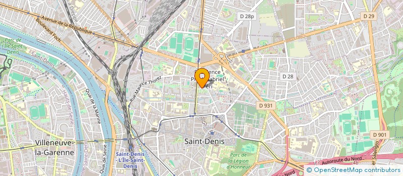 localisation de l'entreprise MONSIEUR MOHAMMED CHIRANI à SAINT-DENIS