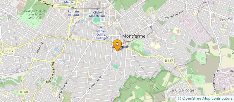 localisation de l'entreprise MONSIEUR MOHAMMED CHOUACHI à MONTFERMEIL