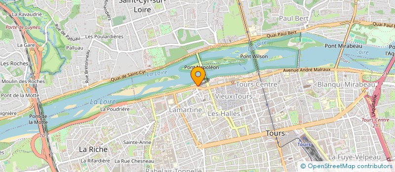 localisation de l'entreprise MONSIEUR MOHAMMED CHOUACHI  TOURS