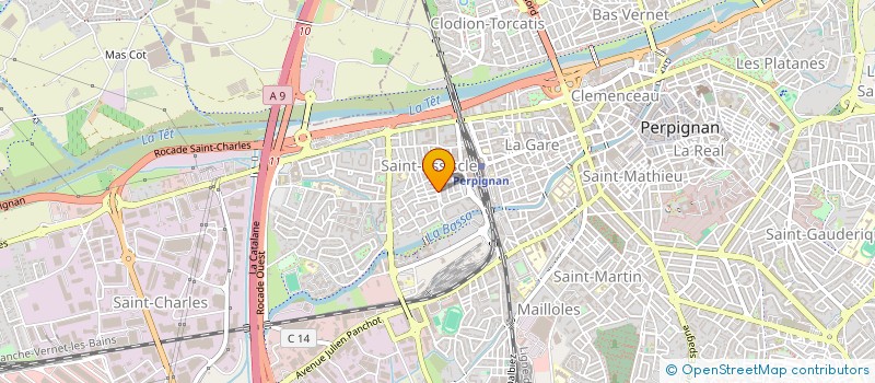 localisation de l'entreprise MONSIEUR MOHAMMED DABLADJI  PERPIGNAN