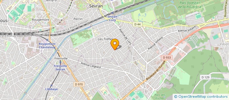 localisation de l'entreprise MONSIEUR MOHAMMED DADOU  SEVRAN