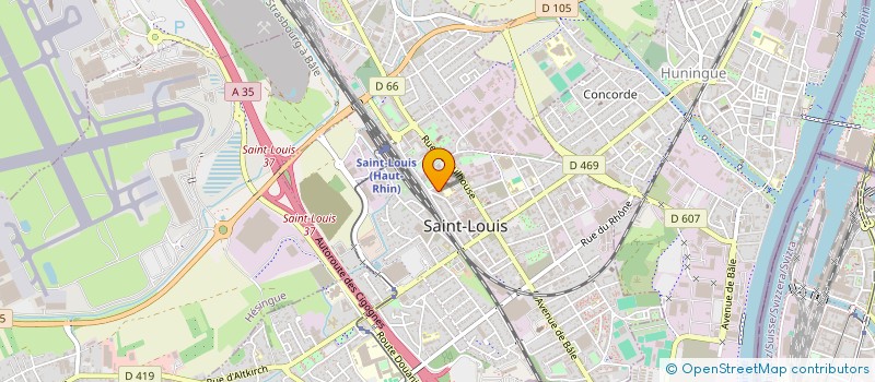 localisation de l'entreprise MONSIEUR MOHAMMED DAFANI à SAINT-LOUIS