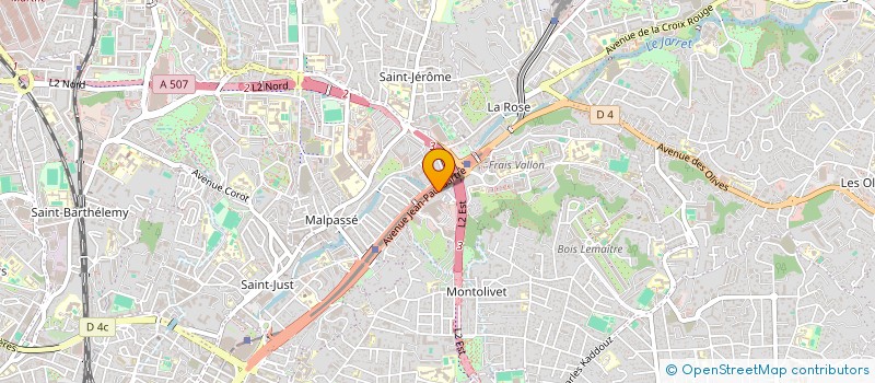 localisation de l'entreprise MONSIEUR MOHAMMED DAHOUCH  MARSEILLE