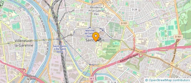 localisation de l'entreprise MONSIEUR MOHAMMED DAIDECHE à SAINT-DENIS