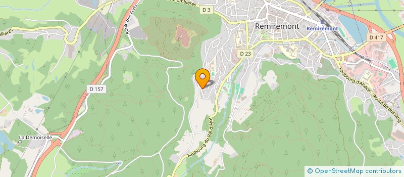 localisation de l'entreprise MONSIEUR MOHAMMED DAOU  REMIREMONT