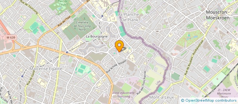 localisation de l'entreprise MONSIEUR MOHAMMED DAOUD  TOURCOING